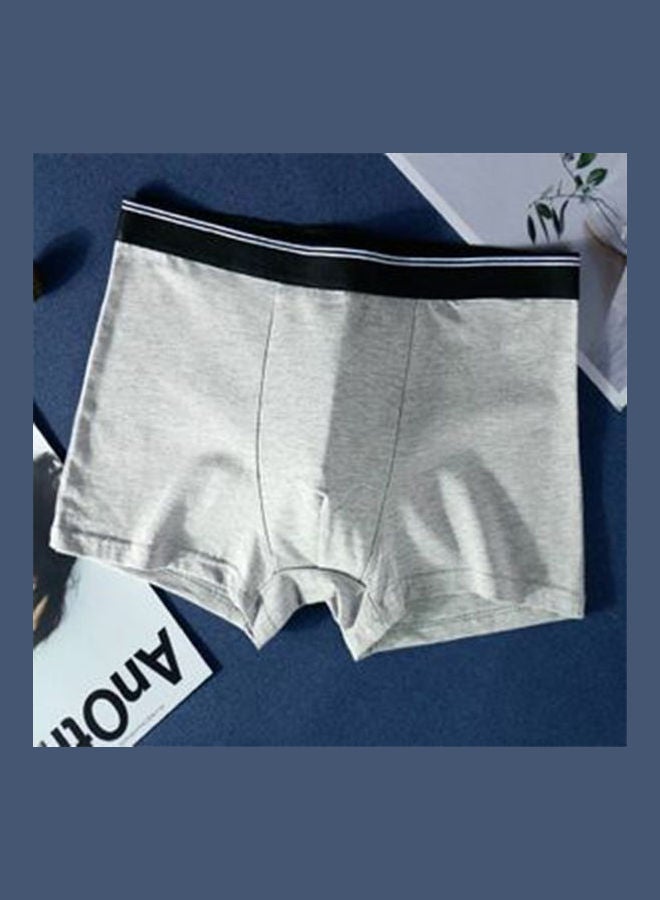 3 Pack Of Comfortable Briefs Black/Grey/White  - Image 4