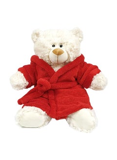 Fabric Bathrobe Teddy Bear 38cm - v1621241063/N25288580A_1