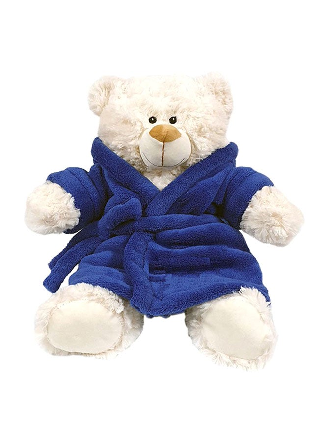 Caravaan - Teddy Bear Stuffed Toy With Bathrobe 38cm - Image 1