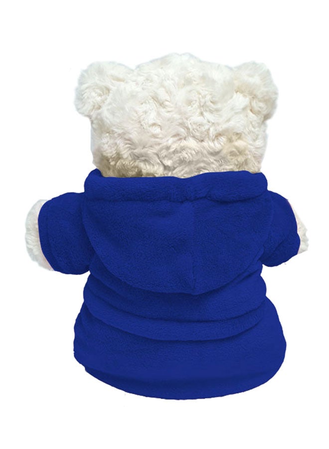 Caravaan - Teddy Bear Stuffed Toy With Bathrobe 38cm - Image 1