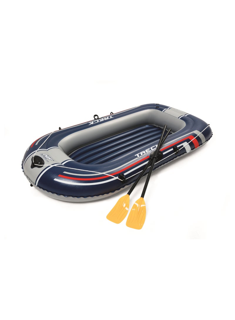 بست واي - قارب مطاطي هايدرو-فورس تريك X1 قابل للنفخ مع مجدافين 32سم - Image 1