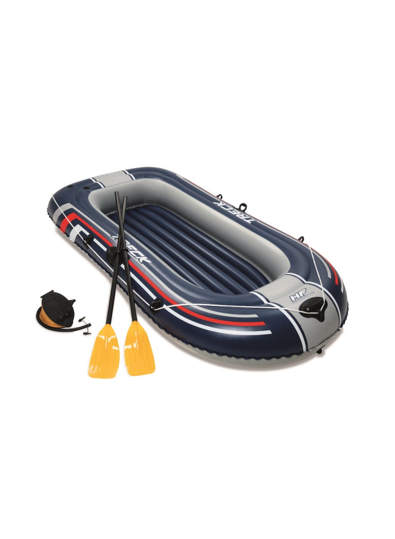 بست واي - قارب مطاطي هايدرو-فورس تريك X1 قابل للنفخ مع مجدافين 32سم - Image 1