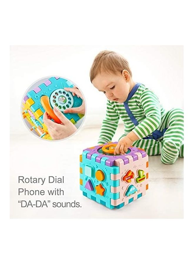 6 In 1 Toys Drum Set For Sort And Discover Activity Cube  - Image 2