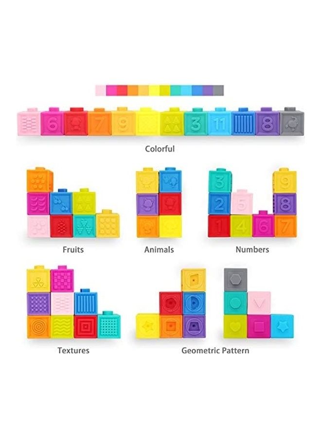 30-Piece Stacking Building Blocks Toy Kids  - Image 2