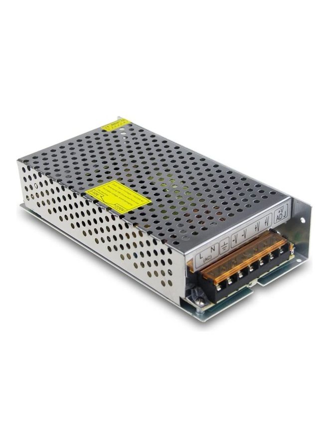 TOMVISION - 24V 10A 240W SMPS AC to DC Switching Mode Power Supply Silver - Image 1