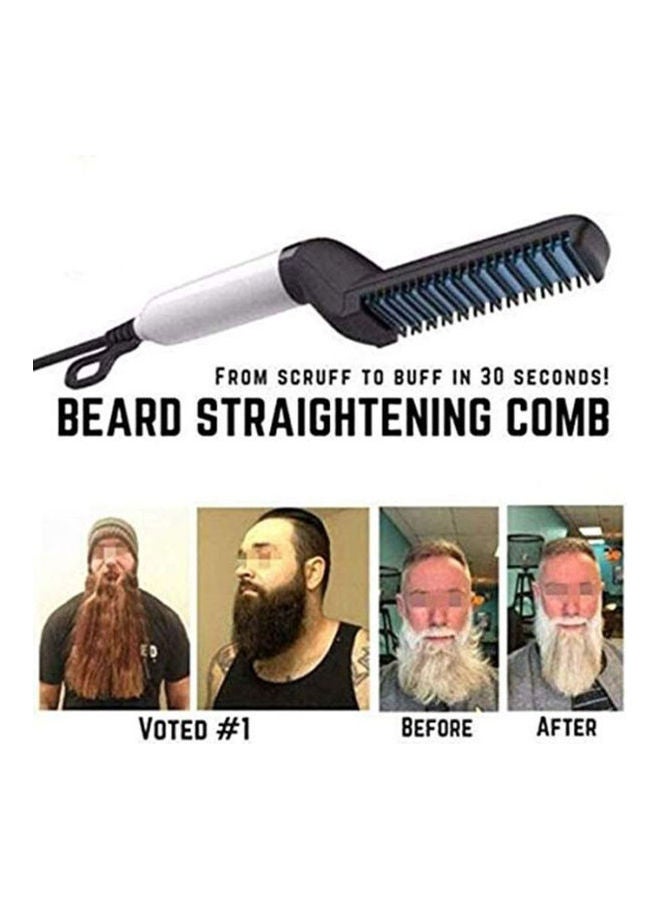 Electric Beard Straightening Modelling Comb Black - Image 2