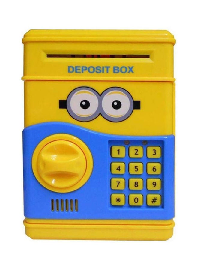 صندوق صغير لماكينة الصراف الآلي وحصالة بيجي بتصميم شخصية مينيون الكرتونية المتحركة - Image 1