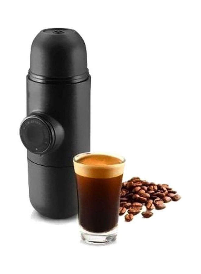 Portable Mini Espresso Machine Black 8inch  - Image 2
