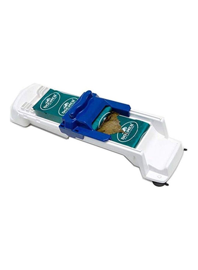 Grape Leaves Rolling Machine White/Blue 11.5x3.9x4.7inch - Image 1