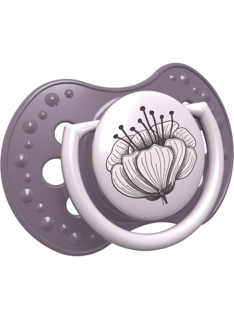 لوفي لهاية سيليكون ديناميكية من لوفي مقاس 3-6 شهور - قطعتين بوتانيك جيرل - Image 3