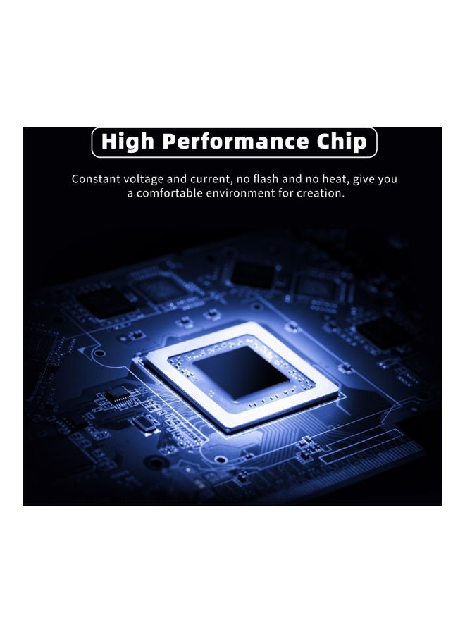 Generic A5 LED Ultra-Thin Drawing Board with Scale Black/White  - Image 3