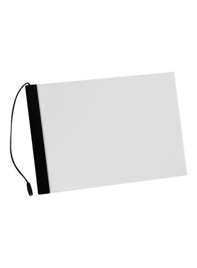 Generic A4 LED Light Ultra-Thin Drawing Board Black/White  - Image 2