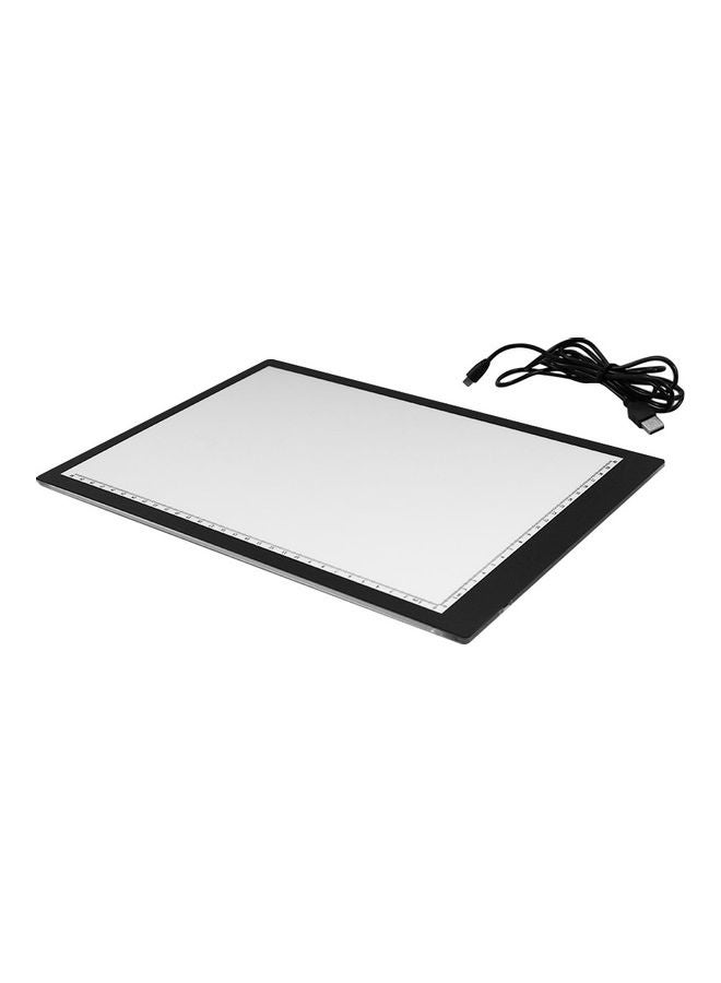Generic A4 LED Light Ultra-Thin Drawing Board Black/White  - Image 5
