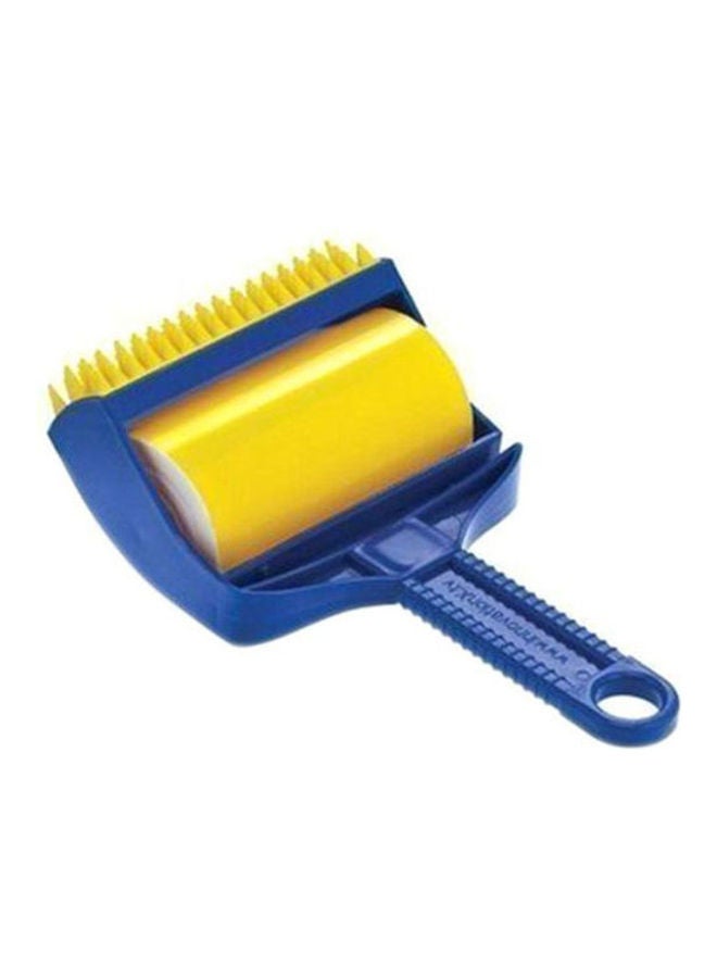 Sticky Buddy Lint Roller Blue/Yellow 8.7x3.4x4.8inch - Image 1