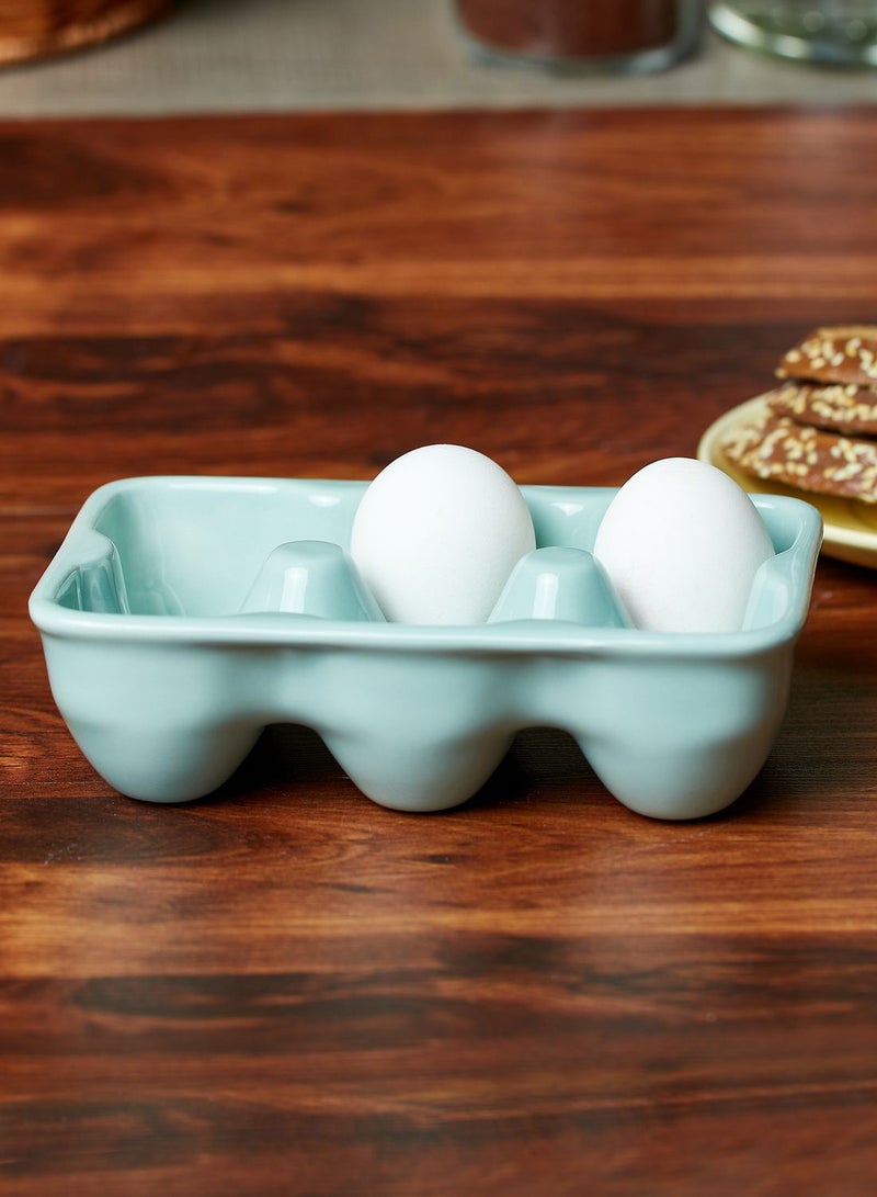 Turqouise Ceramic Egg Storage Green One Size - v1621250237/N47478130A_1