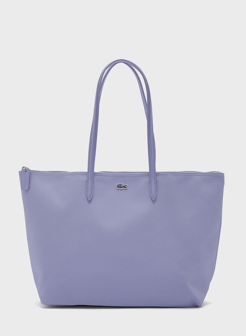 LACOSTE - Comfortable Stylish Tote Blue - Image 1