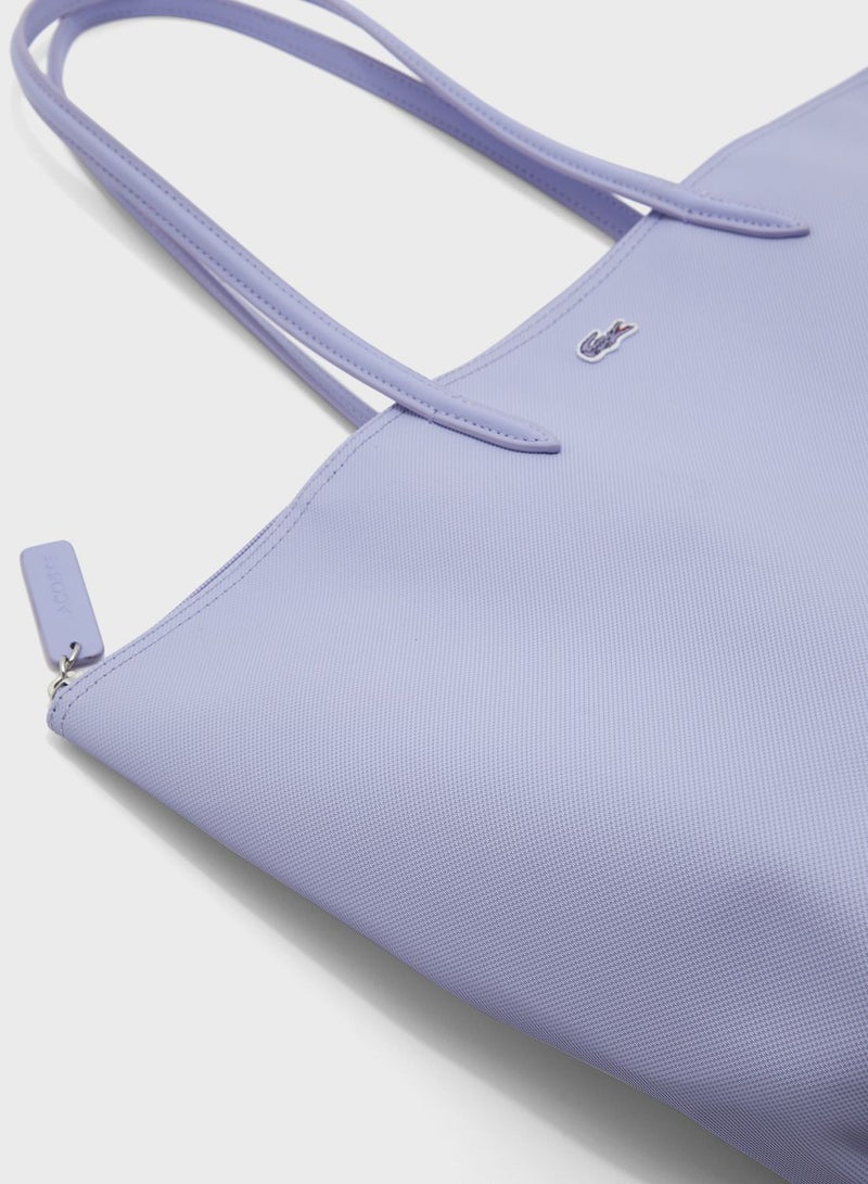 LACOSTE - Comfortable Stylish Tote Blue - Image 1