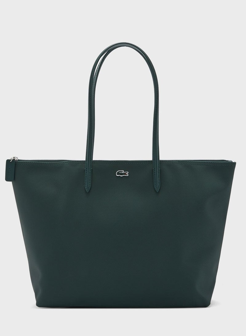LACOSTE - Comfortable Stylish Tote Green - Image 1