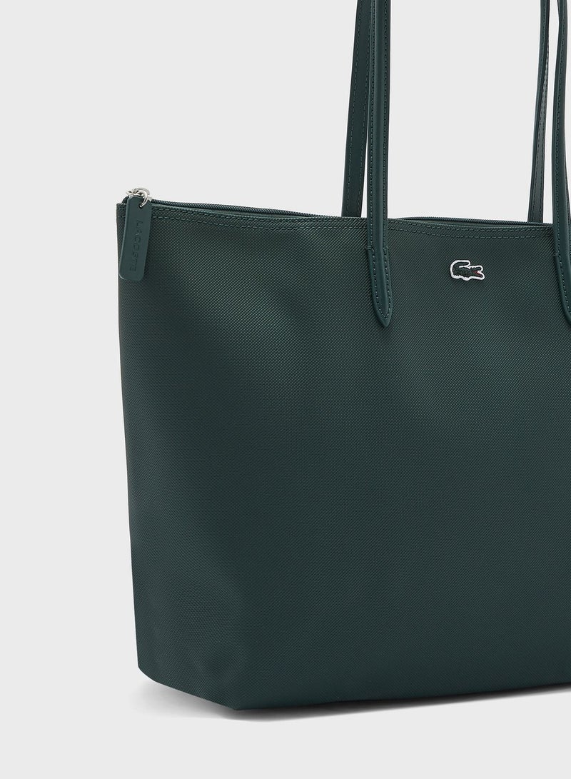 LACOSTE - Comfortable Stylish Tote Green - Image 1