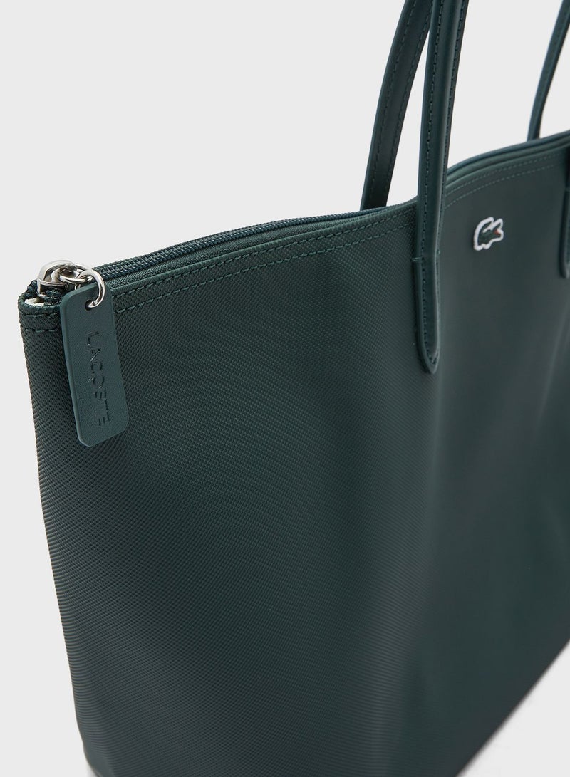 LACOSTE - Comfortable Stylish Tote Green - Image 1