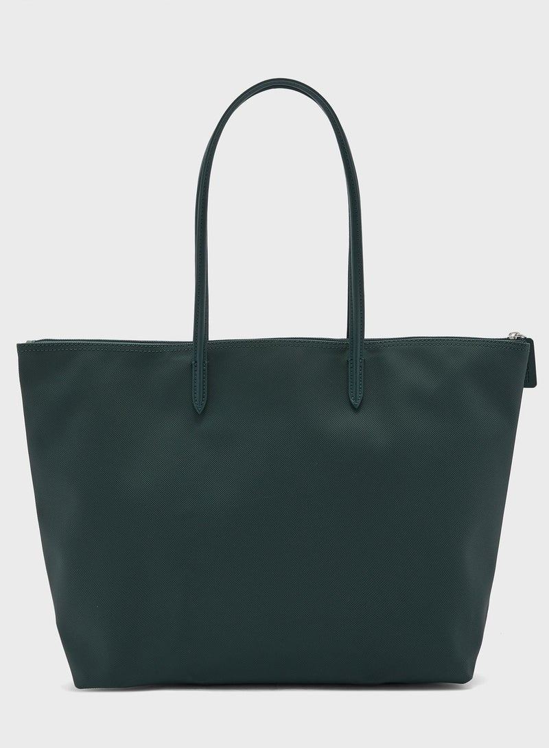 LACOSTE - Comfortable Stylish Tote Green - Image 1
