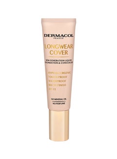 Dermacol Longwear Cover New Generation Liquid Foundation Porcelain  - Image 1