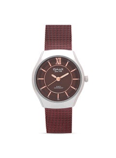 Men's Water Resistant Analog Watch 00SGM011IQ0D - 42 mm - Brown