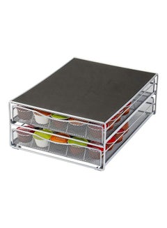 Lushh Double Layer Drawer for Coffe Capsule Black/Silver  - Image 2