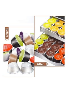 Lushh Double Layer Drawer for Coffe Capsule Black/Silver  - Image 4