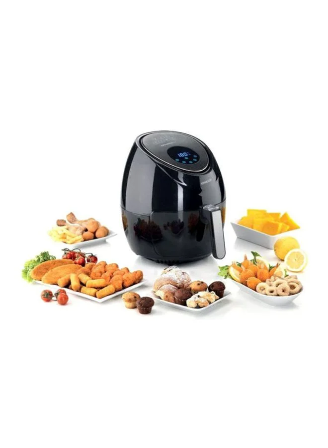 KENWOOD Digital Air Fryer, 1.7Kg, Rapid Hot Air Circulation, 3.8 L 1500 W HFP30 Black