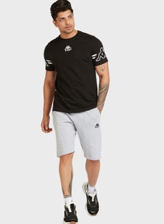 Kappa Classic Logo Shorts Grey  - Image 4