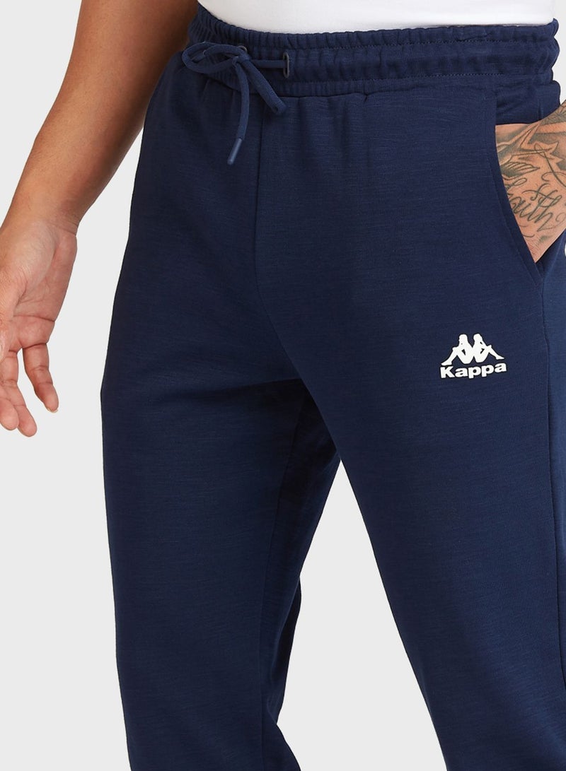 Logo Drawstring Sweatpants Blue - v1621254343/N47487523V_3