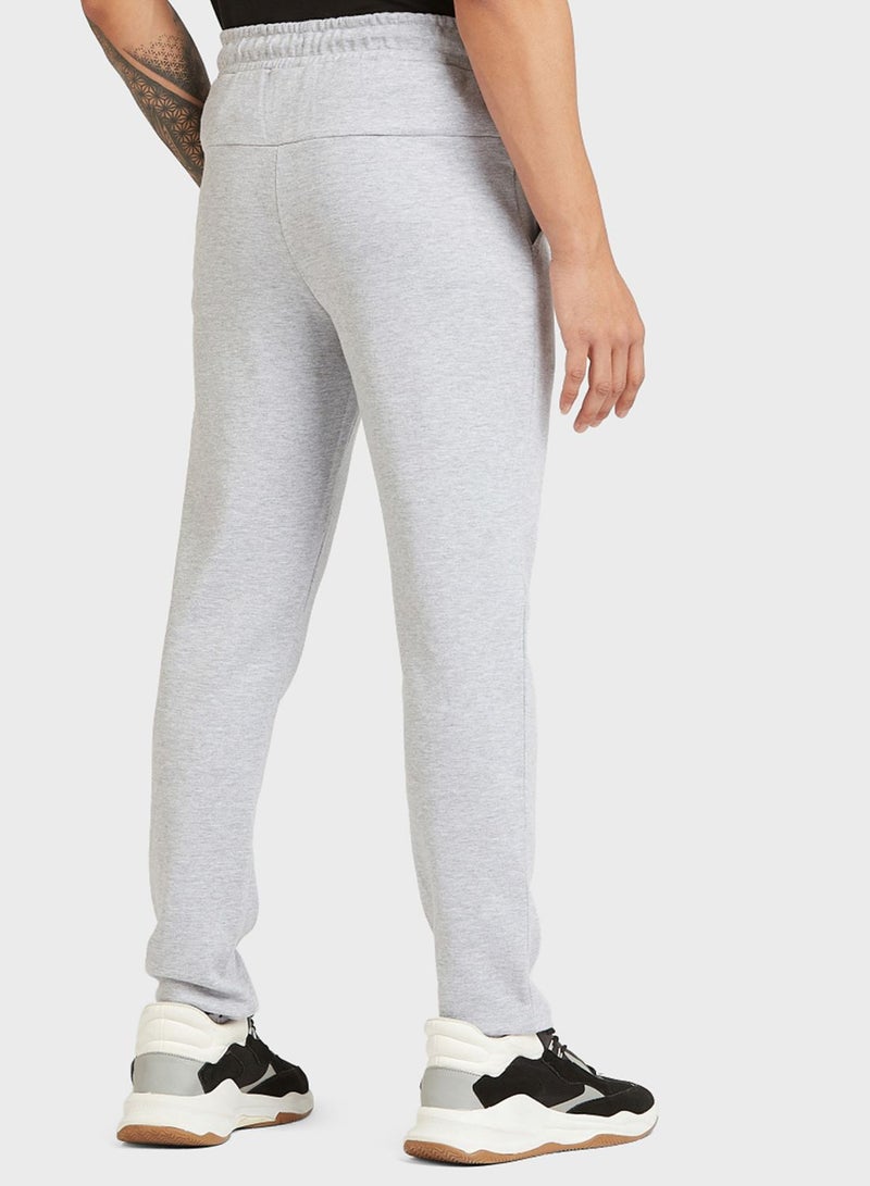 Kappa - Logo Drawstring Sweatpants Grey - Image 1