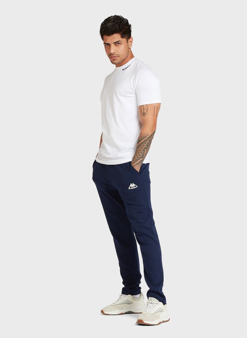 Logo Drawstring Sweatpants Blue - v1621254344/N47487523V_4