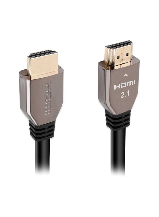 PROMATE 8K HDMI Cable, Ultra High-Speed HDMI 2.1 Cable with 8K HDR, 48Gbps Transfer Speed, 2m Cord Length, 3D Support and Enhanced Audio Return (eARC) for Apple TV, Xbox, PS4, Projector, ProLink8K-200 Black  - Image 2
