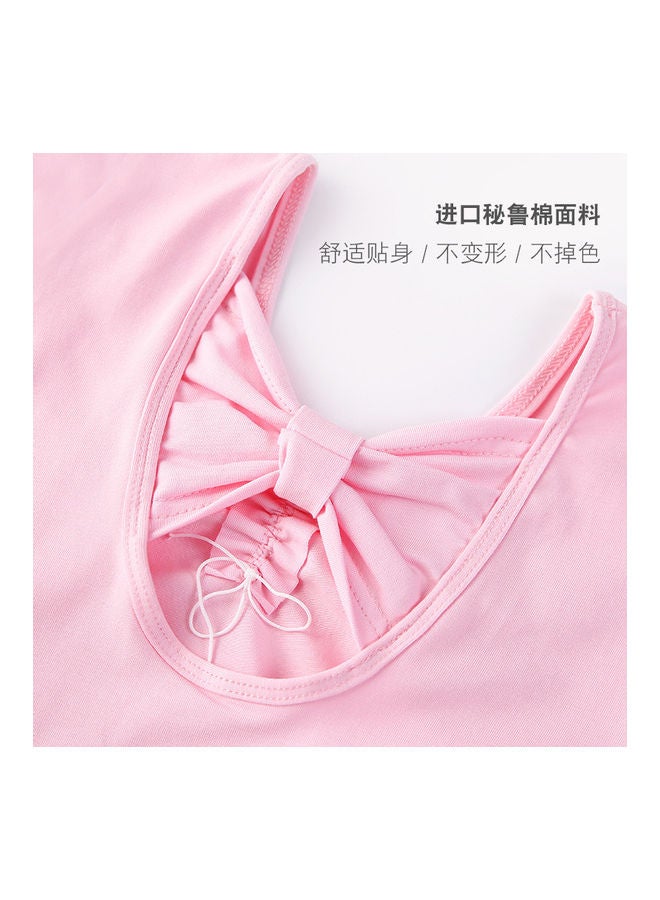 XiuWoo - Short Sleeve Tutu Skirt Ballet Outfit Dress 110cm - Image 1