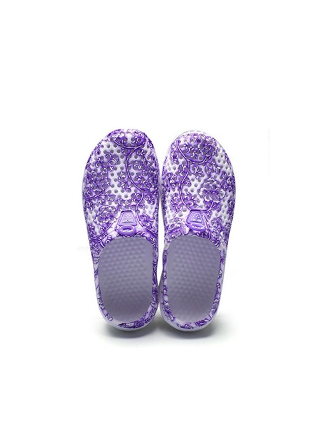 Breathable Summer Beach Slides Purple  - Image 2