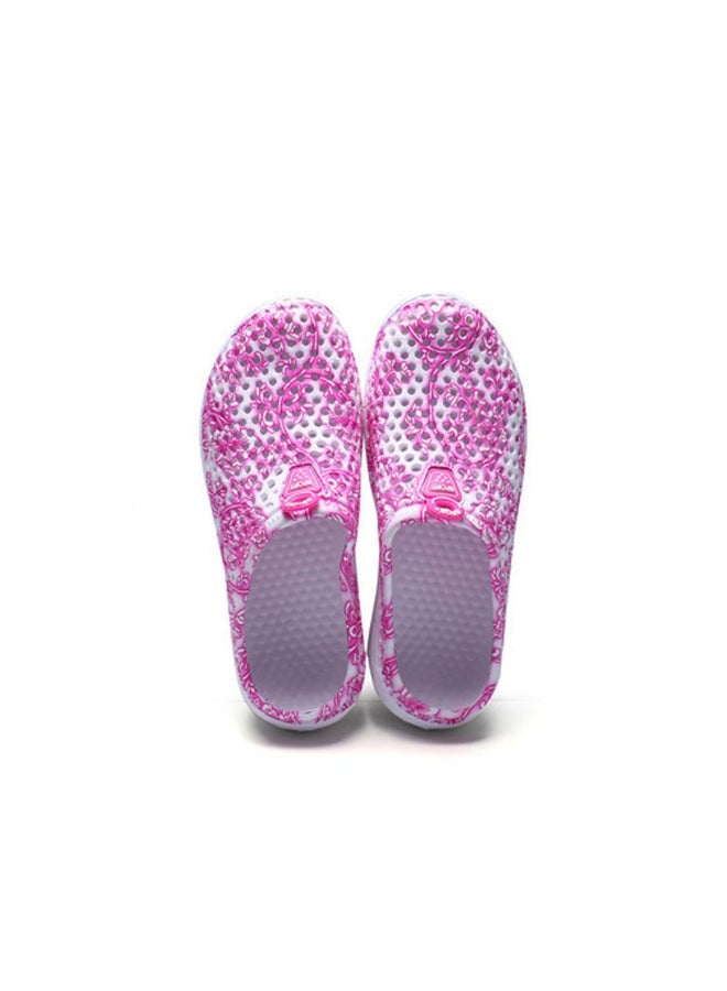 Generic Breathable Summer Beach Slides Pink  - Image 2