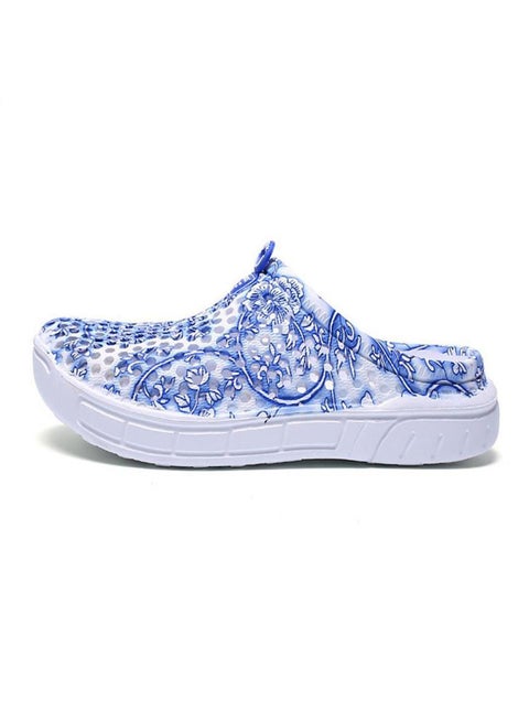 Breathable Summer Beach Slides Blue