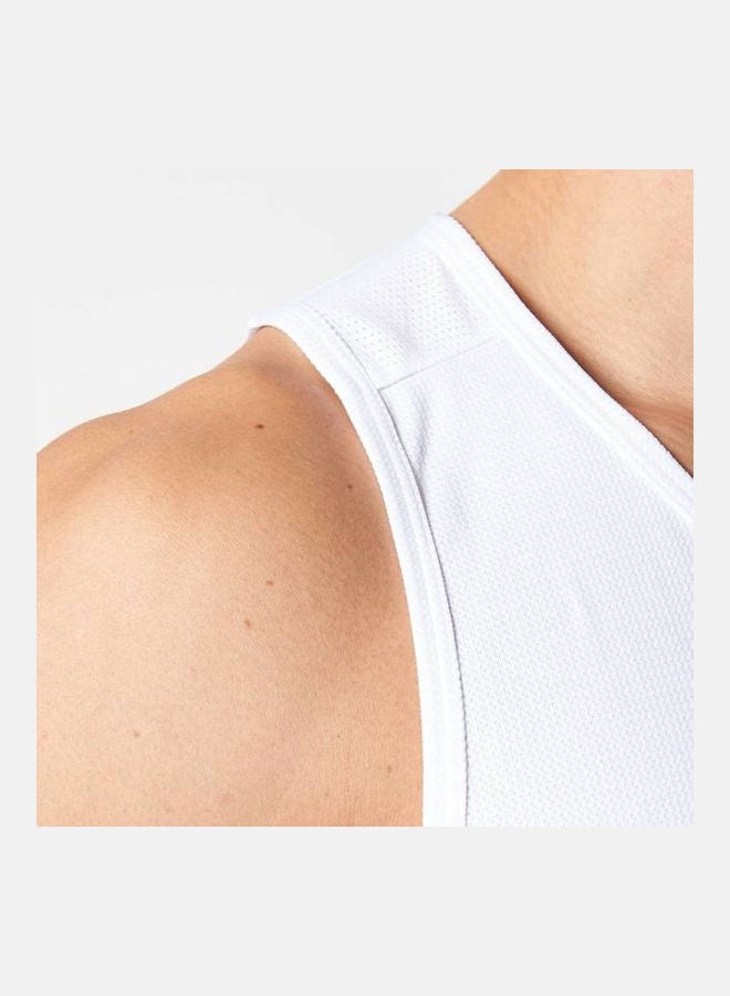 DECATHLON - Round NeckSport Tops Crop-Top White - Image 1