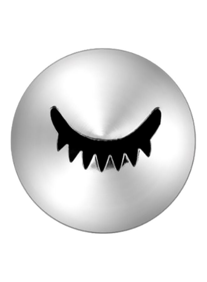 Beauenty Cake Decorating Piping Nozzle Silver/Grey 5cm - Image 1