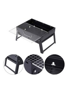 Cyber Portable And Foldable Barbecue Grill Black/Silver 36x29x7.5cm  - Image 5