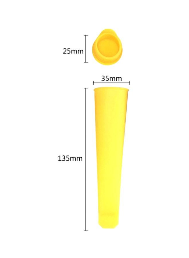 CYTHERIA - Ice Cream Makers Silicone Mould Yellow 15x3.5cm - Image 1