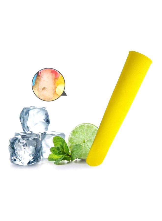 CYTHERIA - Ice Cream Makers Silicone Mould Yellow 15x3.5cm - Image 1
