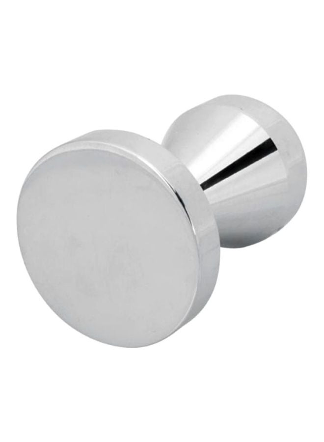 CYTHERIA Stainless Steel Coffee Bean Tamper Base Hammer Silver 8x5.5x5.5centimeter  - Image 4