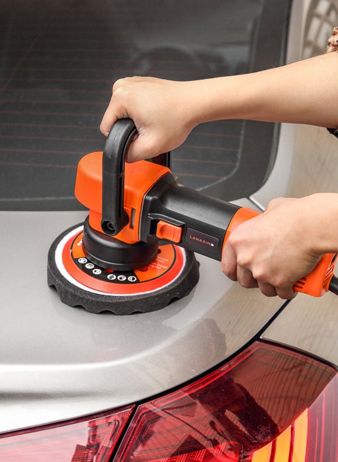 LAWAZIM 8-Piece Professional Car Polisher With Bag  - Image 4