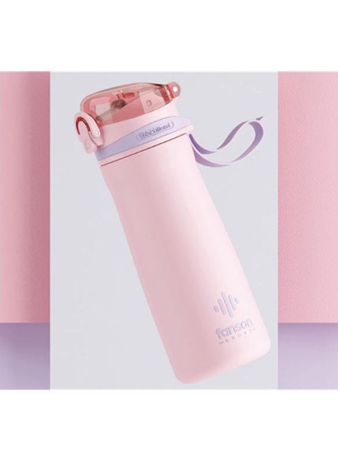 بيوينتي زجاجة ماء قابلة للنقل وردي - Image 3