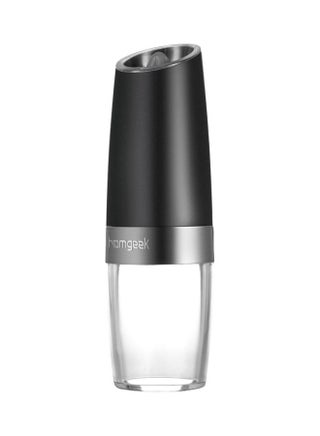 Gravity Electric Salt And Pepper Mil Black/Clear/Grey 20.2x6.3cm - v1621262604/N22331414A_1