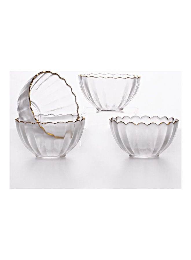 Shuer 4-Piece Glass Bowl Set Clear 14x13x13.5cm - Image 4