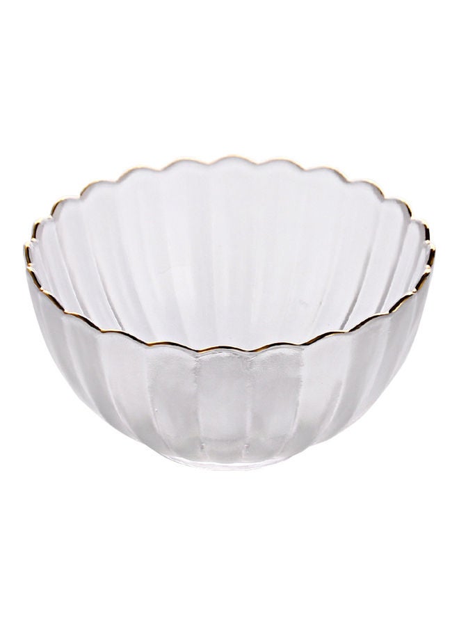 Shuer Nordic Modern Design Phnom Penh Glass Bowl Clear 15.3x15.3x7.6cm - Image 2